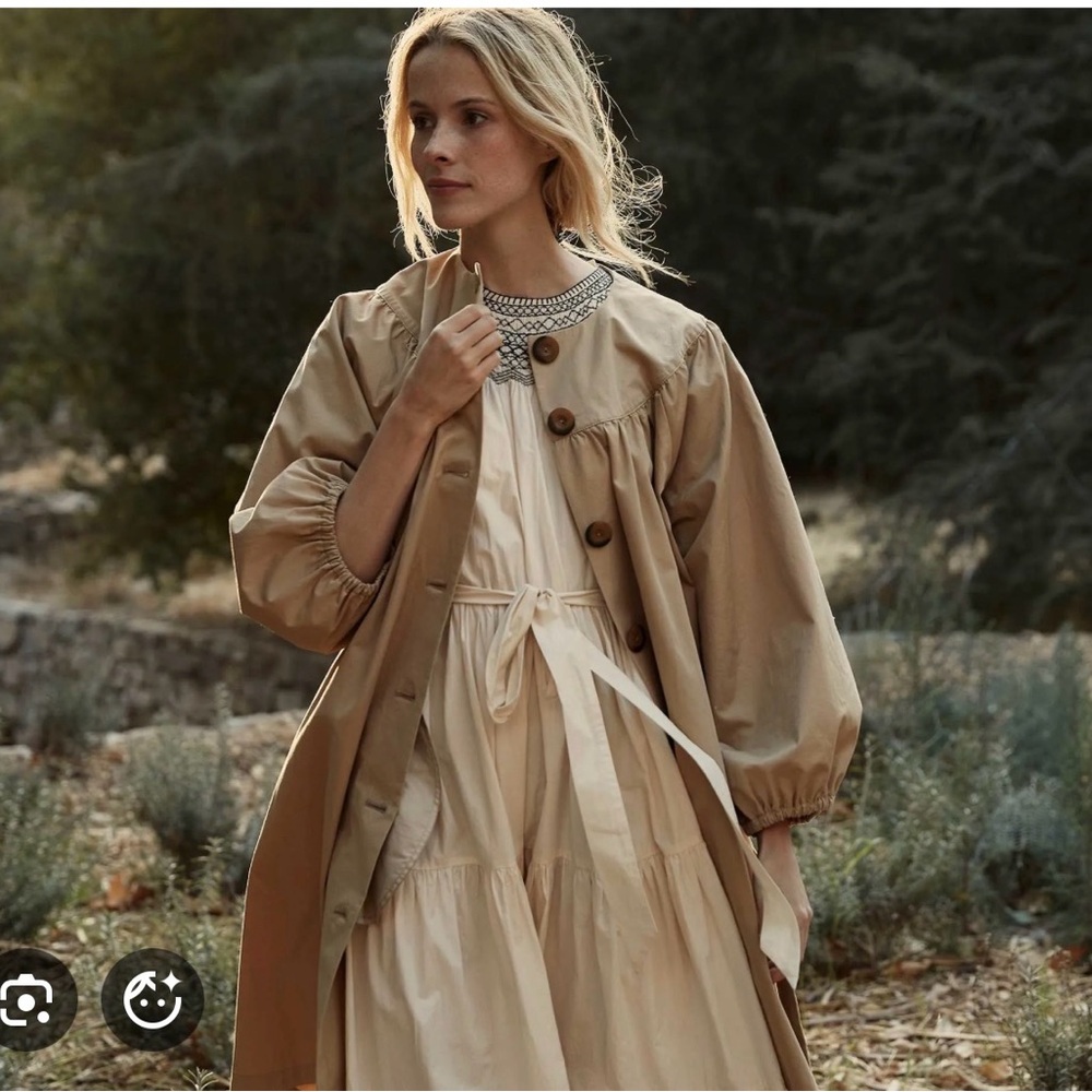 Doen Cerise coat jacket trench XS
